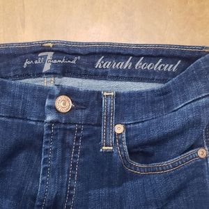 7 For All Mankind Karah Bootcut Jeans Size 26